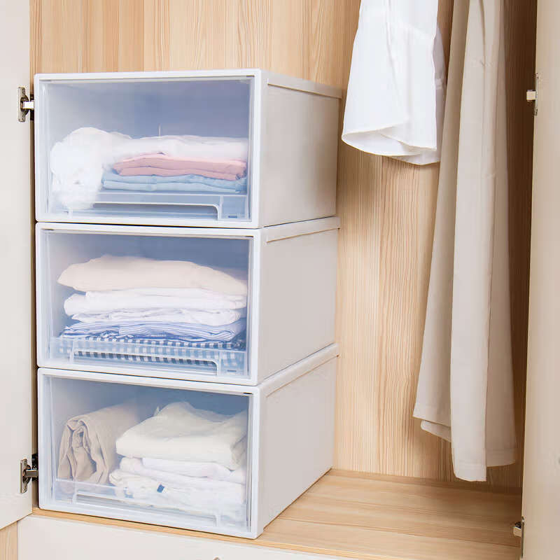 Yusenyi Drawer Storage Box Plastic Storage Box Under Bed Organizing Box Student Dormitory Storage Layered Open Today 20% Off Large Size 42#L/Green Drawer Really Thickened & One Pack Factory Direct Sales