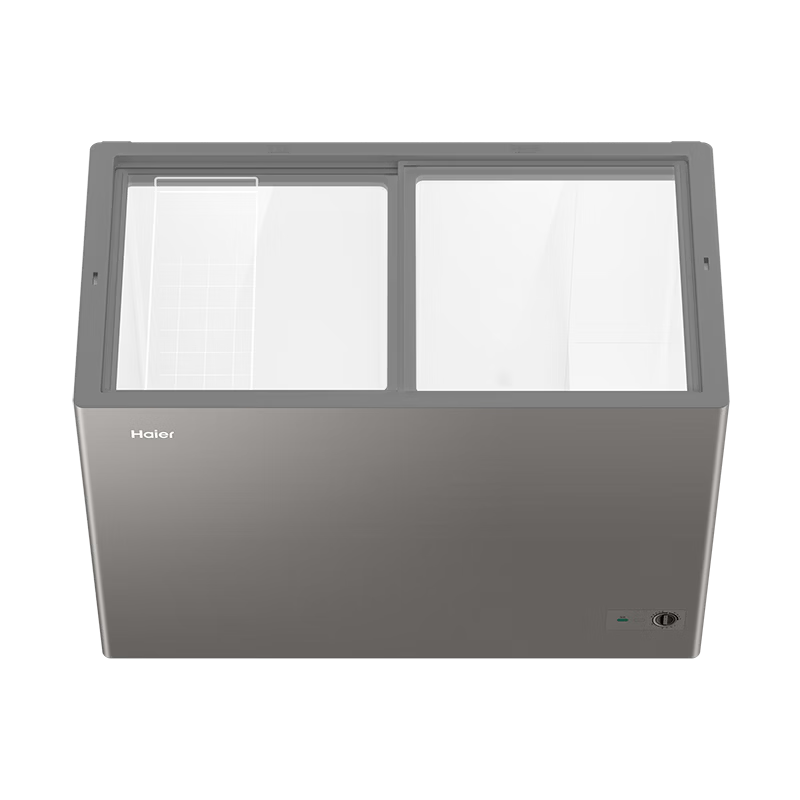 Haier 300/365/515 dual-temperature dual-box freezer, household refrigeration and freezing, refrigeration and freezing, commercial freezer, large capacity, deep-freezing, quick-freezing, first-level energy efficiency, 300 liters, new dual temperature - upgraded PCM steel liner
