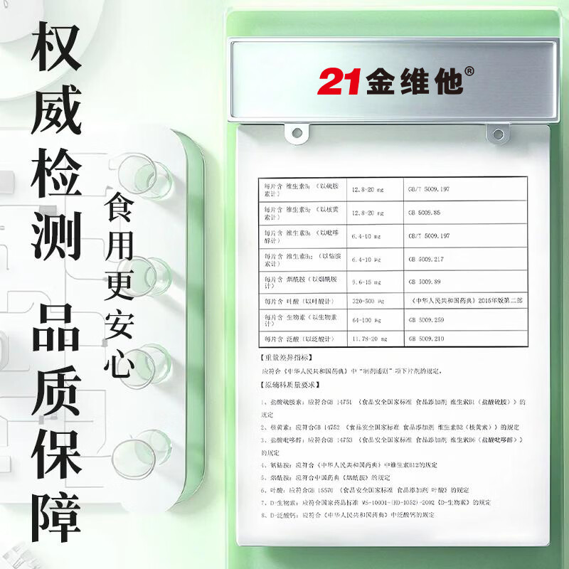 21 Gold Vitamin Biotin Vitamin H Complex Vitamin B6B7 Folic Acid Hair Whitening Hair Loss Black Hair Change 240 Tablets