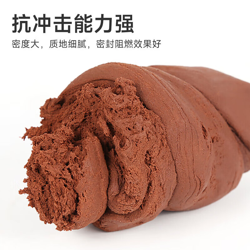 JIANGUAN 20KG organic fireproof mud sealing leakage 20kg air conditioning hole sealing high temperature resistant power bridge cable flame retardant material