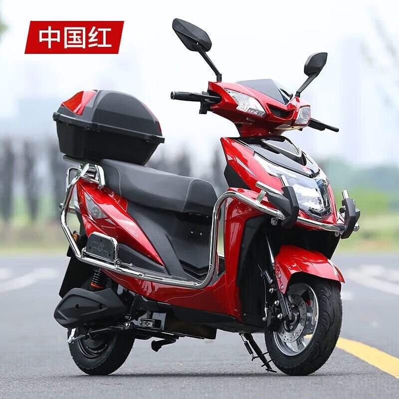 Feiye 2026 new model 20% subsidy new national standard electric vehicle 72v battery vehicle take-out electric motorcycle jazz black-tail box model 72V20A complete vehicle-six batteries-ready to ride