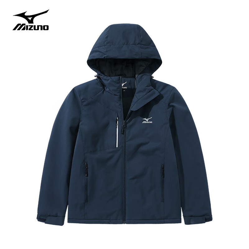 Mizuno outdoor jackets for men and women, mountaineering jackets, windproof fleece lining clothes
