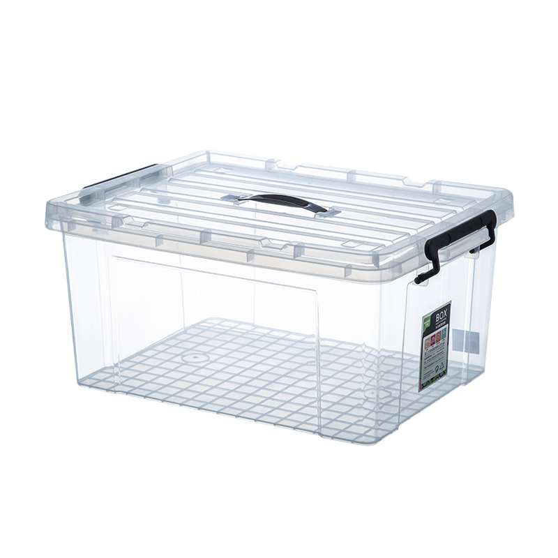 Weijia Portable Transparent Storage Box Visual Organizing Box Parts Box Auto Accessories Hardware Material Box Toolbox Warehouse Screw Box Office Trunk Car Storage Box Plastic Storage Box 20L Portable Transparent