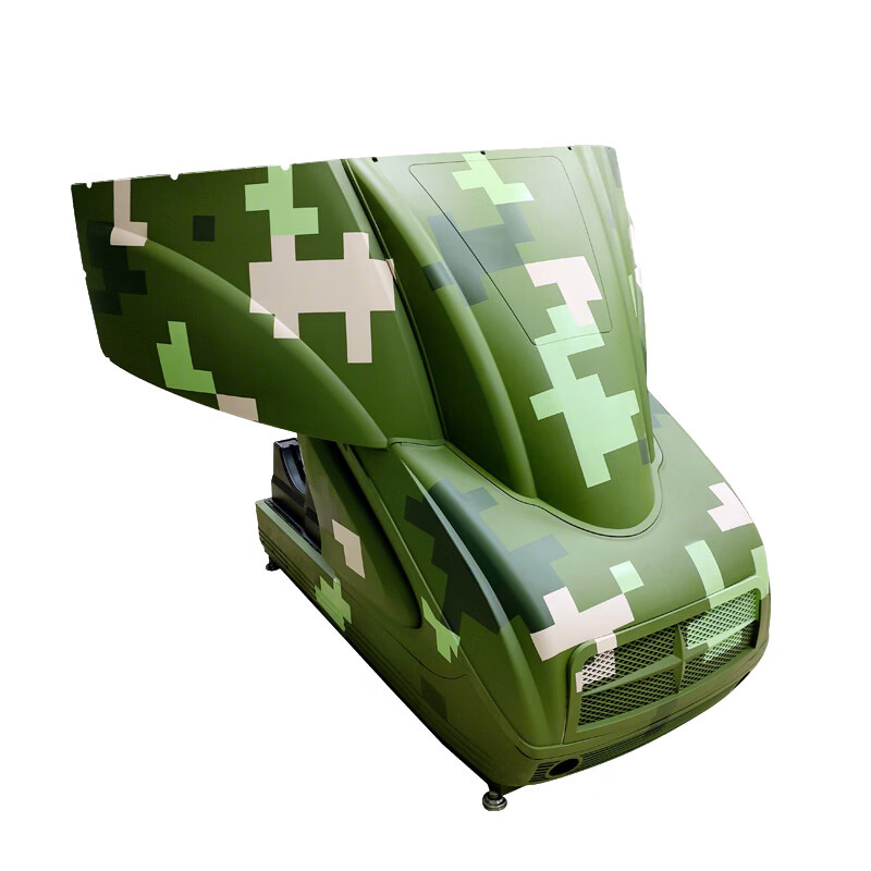 Master King Car Driving Simulator Three-Screen Camouflage Universal Transport Vehicle Simulation Training Platform