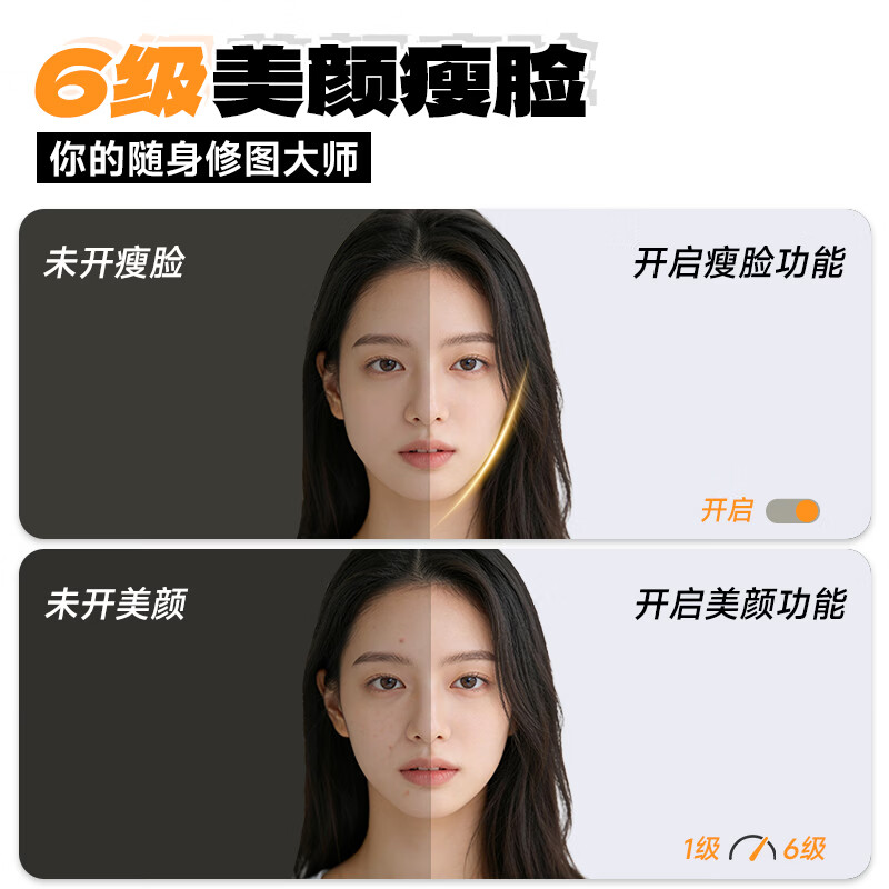 FAMUE high-definition micro-single ccd digital camera, beauty flip screen card machine, student campus selfie travel vlog, special gift box for girls’ birthday gifts