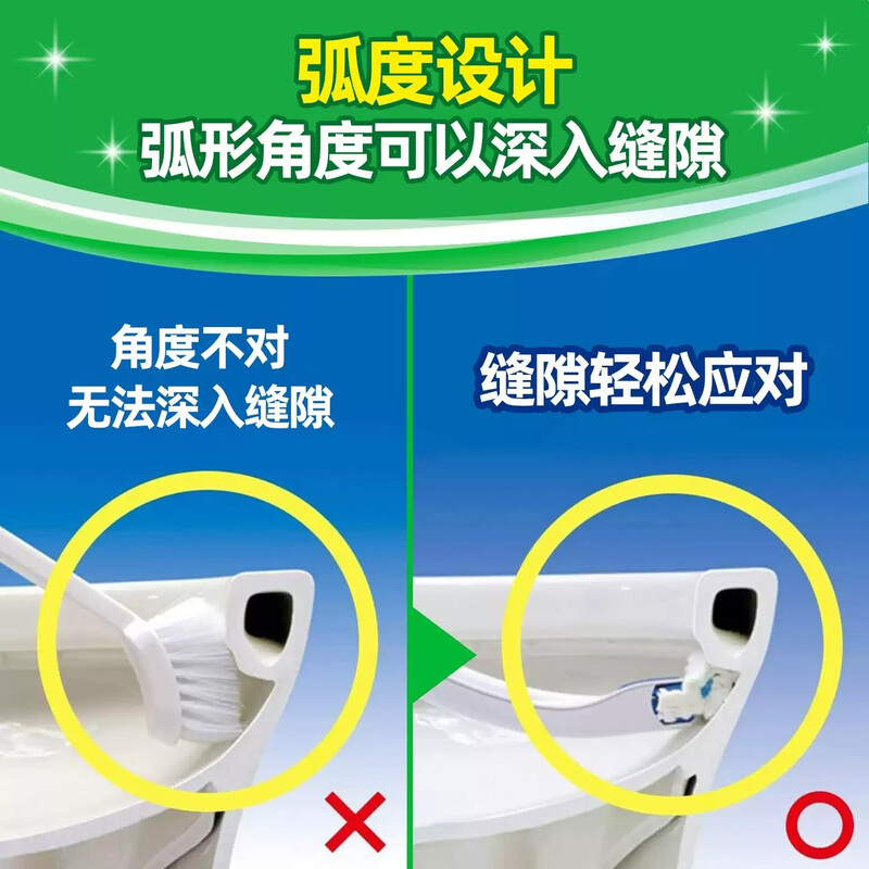 Johnson Disposable Toilet Brush Replacement Head*12 Dissolves in 3 seconds when exposed to water Lemon Scent 12 pieces Long handle dissolvable
