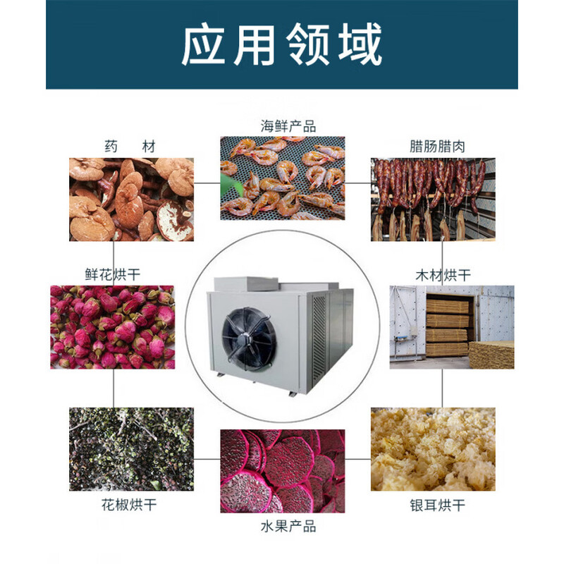 Sanqihu large drying room commercial intelligent fully automatic hot and cold food bacon sausage seafood medicine wood drying box ZX-3P host