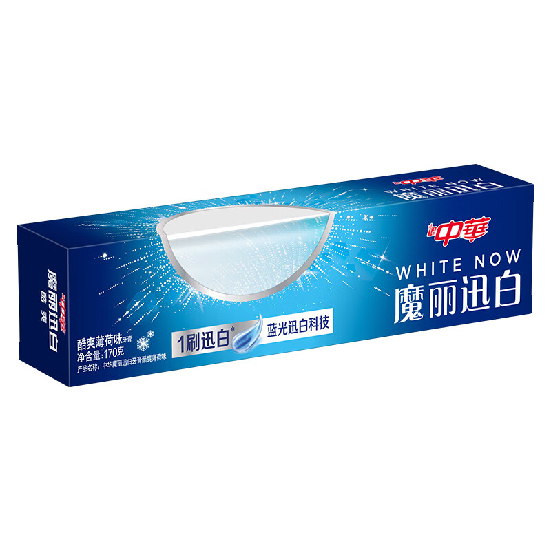 China Magic White Toothpaste Color Repair Whitening Care Tooth Enamel Cool Mint Flavor 360g*1 Set Family Pack