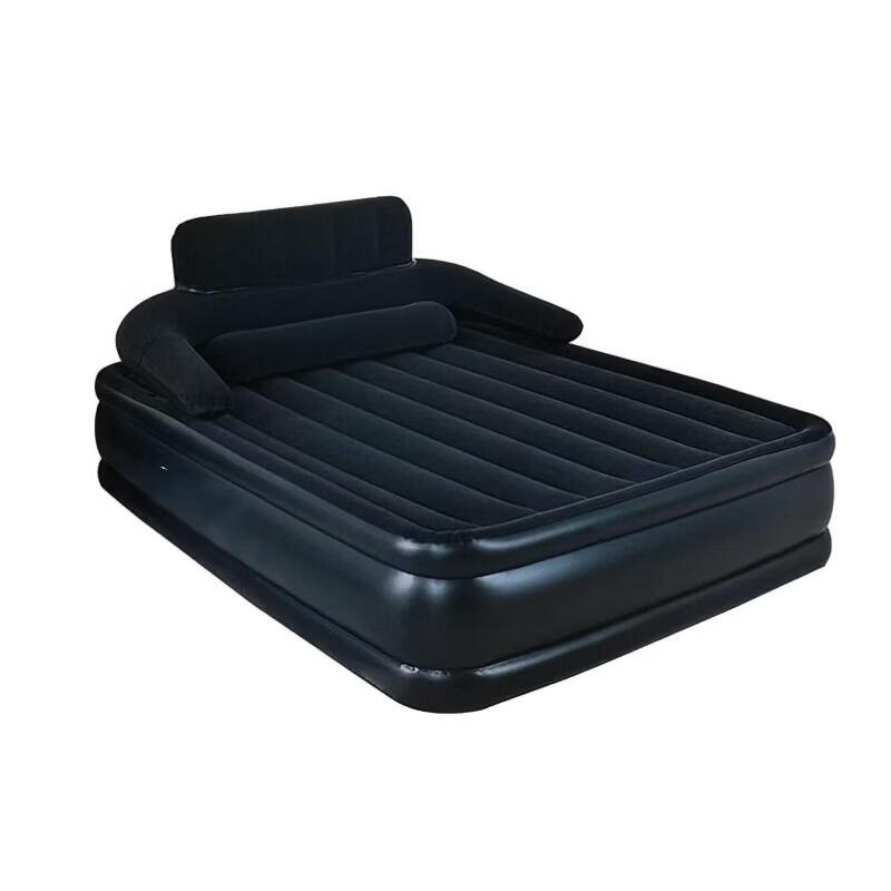 NORTHVISITOR single and double inflatable mattress with backrest outdoor moisture-proof air cushion home car accompanying folding bed car bed