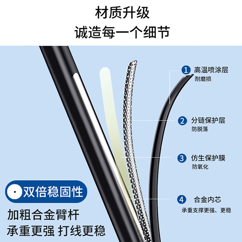 Orixi infrared level meter tripod bracket tripod telescopic rod thickened black lifting line meter 1.5 meter tripod + adapter + storage bag