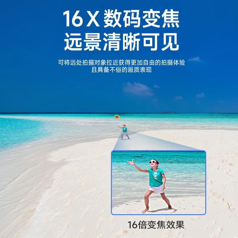 Songdian HDV-254K digital DV camera portable 4K high-definition professional camera all-in-one domestic handheld camera body recorder infrared night vision video recorder official standard 128G memory card