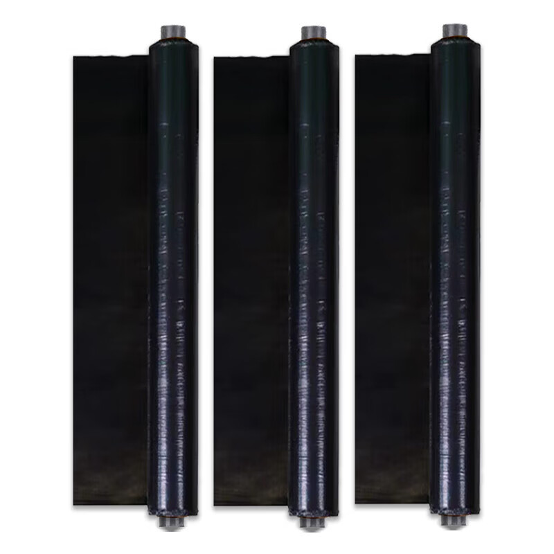 Agricultural planting thickened anti-aging black mulch plastic film weeding insulation moisturizing greenhouse fruit tree planting 11 pounds black 1 silk thick 1.5 meters wide 320 meters long