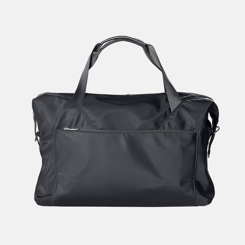 Hermes instant travel bag large capacity women's fitness bag men's lightweight handbag outdoor sports bag black