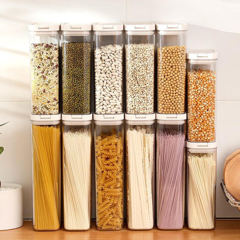 Dipur noodle storage box food grade multigrain noodle barrel noodle storage container kitchen noodle box