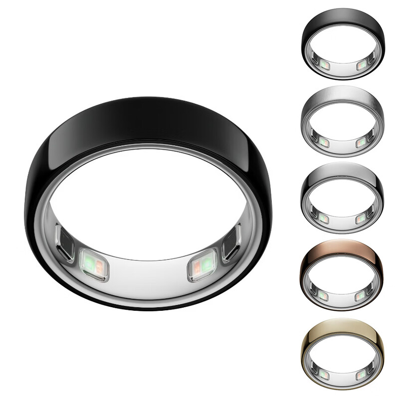 OURARing 5 smart ring, the same style as Wang Hong, smart wearable black technology, sleep health, birthday gift, bright silver, 8 parts in stock, please contact customer service before placing an order