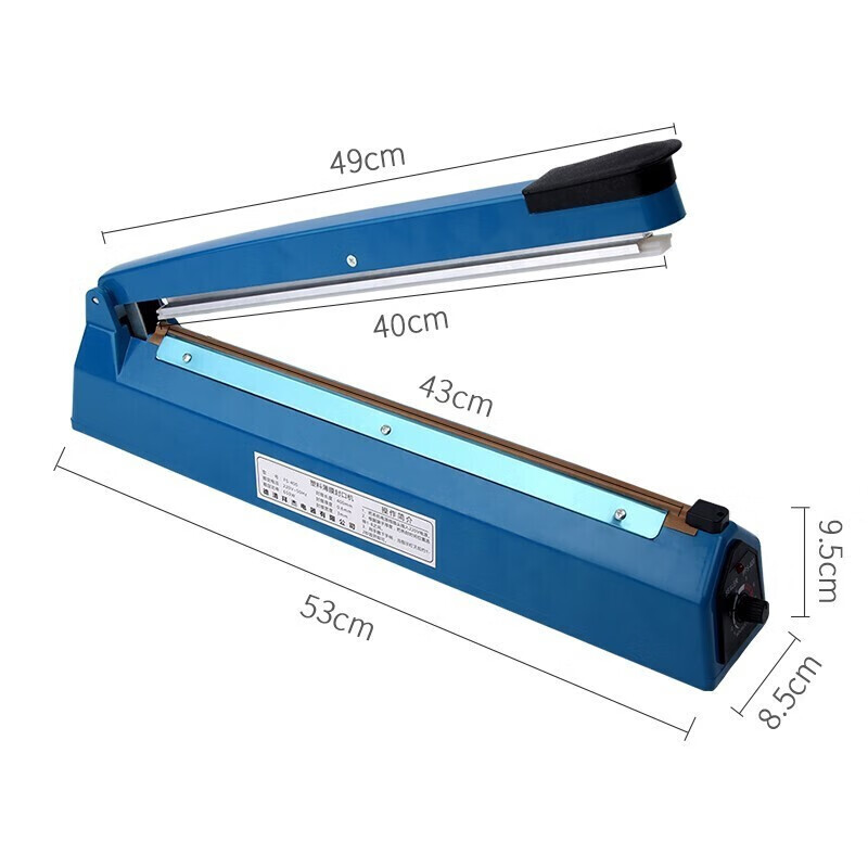 Baijie sealing machine high-end hand-pressed commercial and household plastic film sealing machine plastic bag tea bag native product bag packaging machine sealing machine 300mm# thousands of people buy#