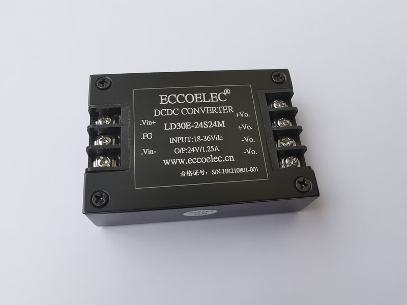 30W DCDC isolated regulated power supply module small size 12V/24V/48V110V to 5V/12V/24V/28 24V (18-36) 5V