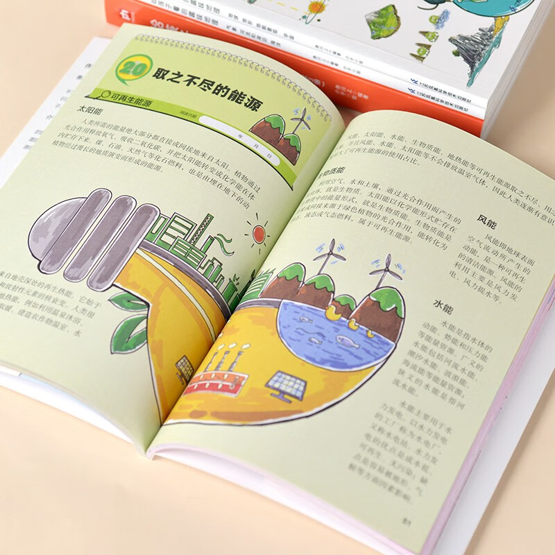 Fun Geography for Children (3 volumes in total) creates visual geography books to let children feel the charm of nature!