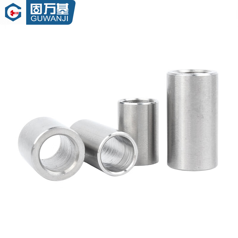 Guwanji 304 stainless steel extended cylindrical sleeve sleeve bushing hollow tube toothless screw spacer column sleeve pin sleeve 18x20x16 5 pieces