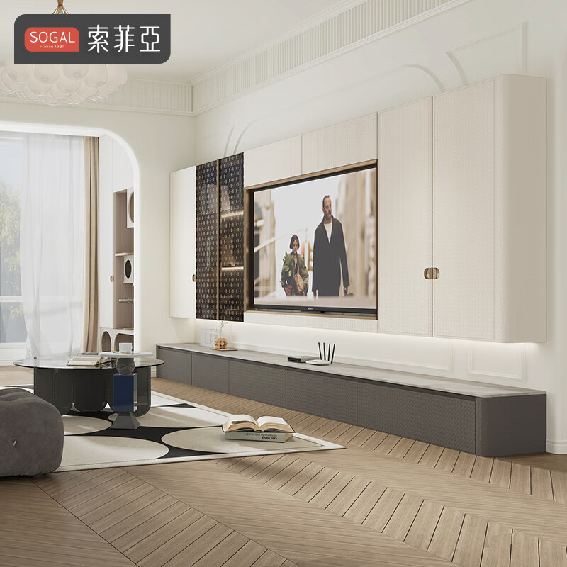 Sophia tatami bed cabinet multi-functional small bedroom tatami wardrobe integrated storage desk study bookshelf single bed Yuan / (+389 upgraded tatami)