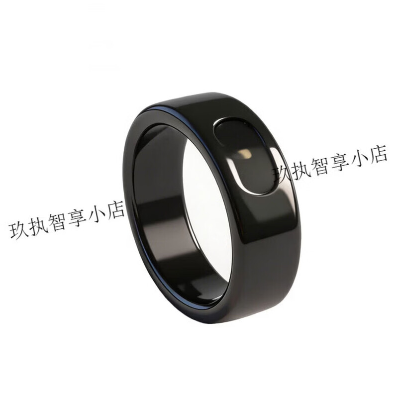 Leqi rokid glasses control ring AI smart glasses accessories take pictures and turn pages quick commands health black No. 11 65.4mm_smart ring_development data cable_remote installation service