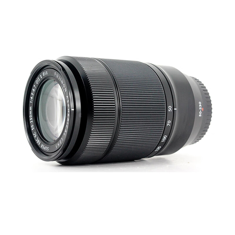 FUJIFILM XC 50-230mm F4.5-6.7 second generation mirrorless lens black telephoto telephoto zoom lens