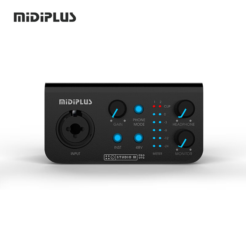 Midiplus external sound card STUDIO M Pro OTG midi mobile phone computer independent singing anchor live recording equipment