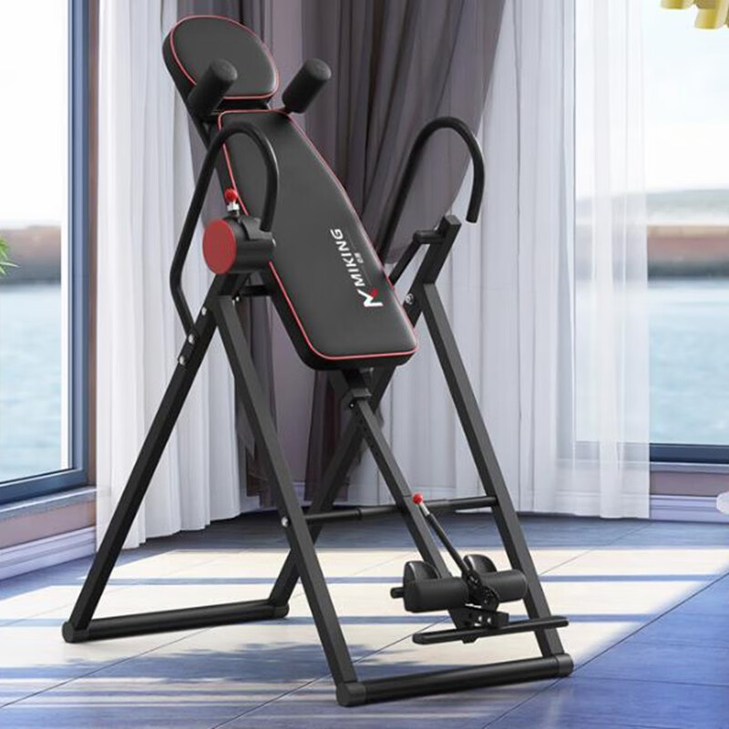 MIKING inversion machine household stretcher inversion device inversion stool inversion device cervical and lumbar spine auxiliary relaxation fitness equipment foldable inversion machine-T600