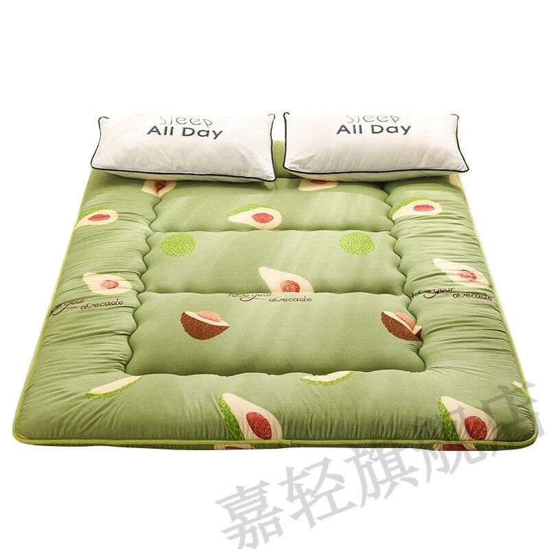 Jiaqing Japanese-style tatami mattress Japanese-style tatami mattress soft cushion household folding lazy floor mat artifact moisture-proof brand (thickness about 10cm) single bed 120*190cm