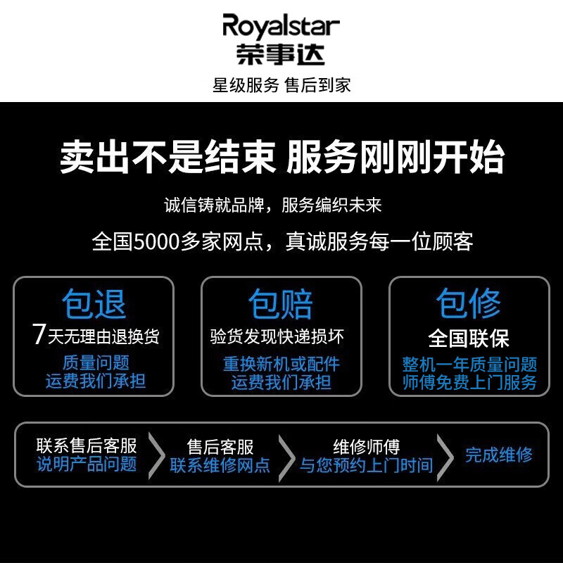 Royalstar ice bar refrigerator European style constant temperature wine cabinet hotel home living room refrigerator mini small single-door office fresh display display sample tea beverage cabinet first-class energy efficiency 118L refrigeration + micro-freezing + blue light + wine rack