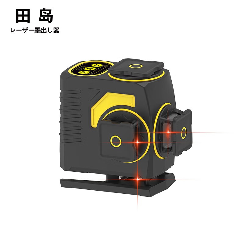 Tajima red light super bright Tajima 16-line infrared level meter high-precision strong light thin line level laser meter imported red light 12 lines