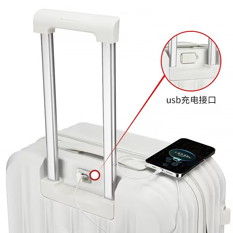 Big mouth monkey (paul frank) suitcase women's trolley case men's lightweight universal wheel suitcase student business trip business zipper case large capacity leather case avocado green (thick and durable) 20 inches / can board the plane