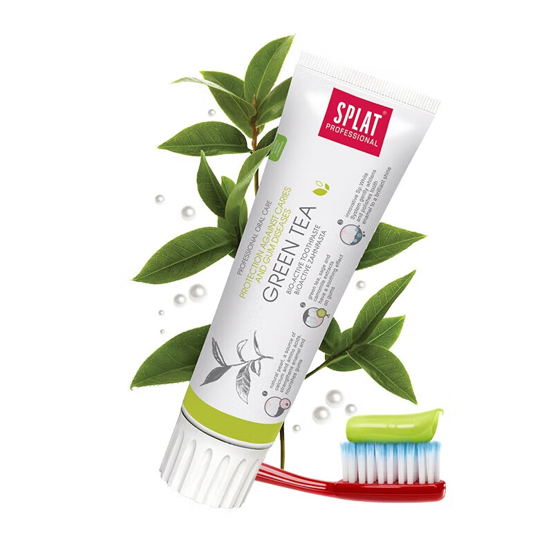 SPLAT Russia National Pavilion SPLAT Professional Series Imported Bioactive Toothpaste 100ml Green Tea 100ml*1 stick