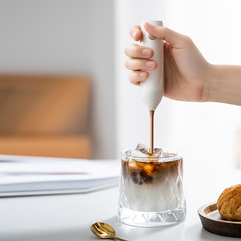 CLITON electric stirring stick, milk shaker, baby milk powder blender, extension rod blender, coffee stirring spoon