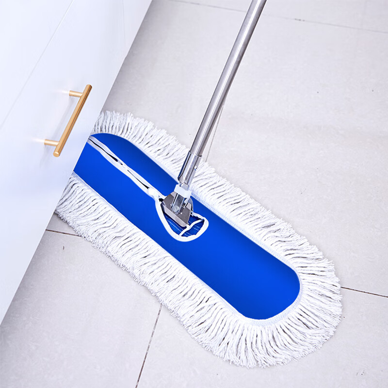 Mandelai 60CM dust push flat mop row mop office housekeeping factory workshop shopping mall cleaning water absorption decontamination removable single pack