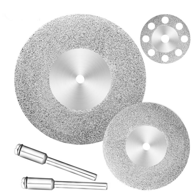 CLCEY grinding disc electric grinder electric grinder diamond sand grinding head porcelain cutting glass cutting piece beautiful seam clearing small 30mm 10 pieces + 2 rods