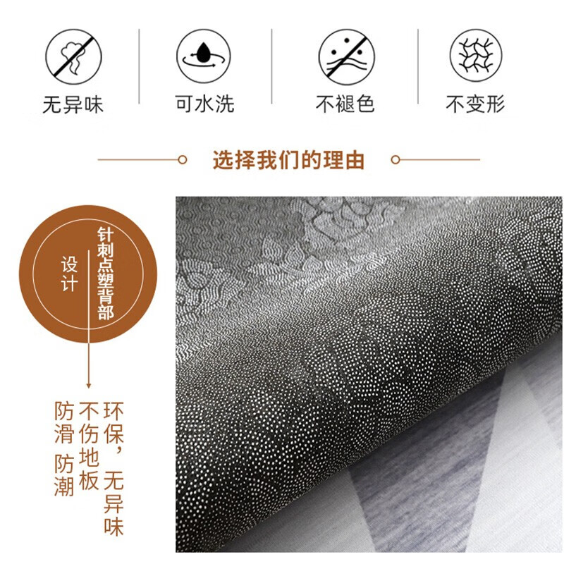 KAYE carpet living room wash-free thickened home coffee table sofa cushion large size bedroom room light luxury high-end bedside blanket LUX-T27 120x160 cm bedroom bedside blanket