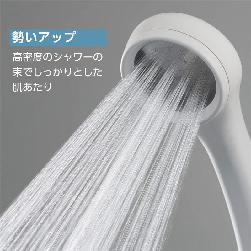 SANEI Japanese original Sanei Sanei fine water shower handheld pressurized water-saving shower head 50% water saving rate simple design PS310-80XA-HA20 simple style gray