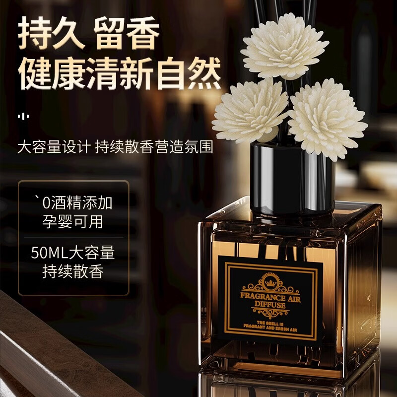Star hotel same fragrance type Aromatherapy Home Long-lasting Air Freshener Bedroom Perfume Room Incense Aromatherapy-Hilton-50ml-1 bottle (boxed)