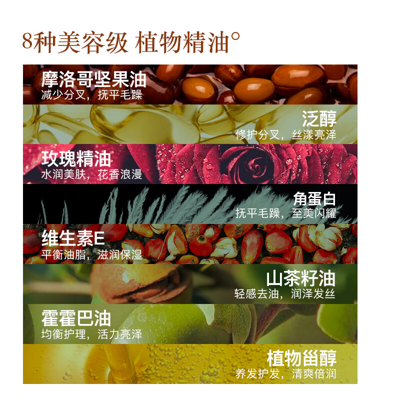 Bee Flower Fuzhen Essential Oil Conditioner Slippery Fragrance Long-lasting Repair Damage, Dryness, Moisturizing and Smoothing Essence 500ml