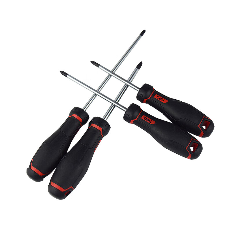 Deli S2 magnetic cross screwdriver screwdriver cross screwdriver 6mmx100mm DL3460