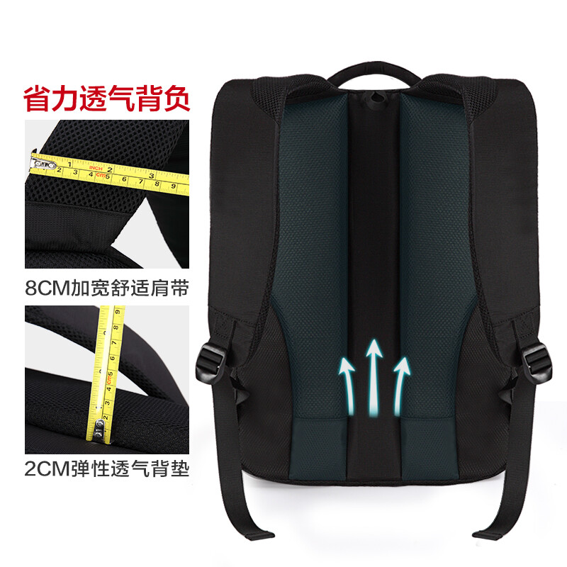 Hermes men's backpack 16-inch computer bag business large-capacity backpack work commuter bag women's travel bag school bag