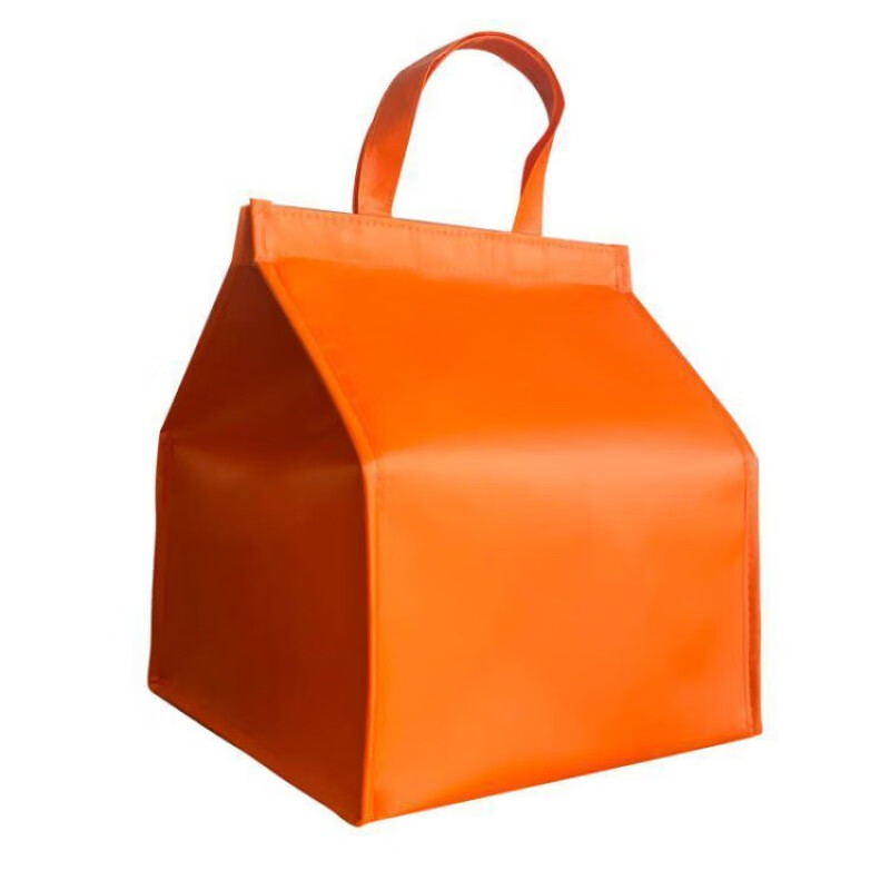 Yuhua Cake Insulated Bag Thickened Aluminum Foil Waterproof Lunch Box Picnic Fresh-keeping Bag Insulated Bag Takeaway Portable Cooling Bag 10-Inch Gold Three-Layer (Extra High)