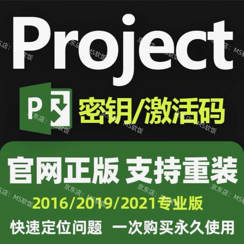 Project project management activation project2021 2019 2016 2013 activation code key installation