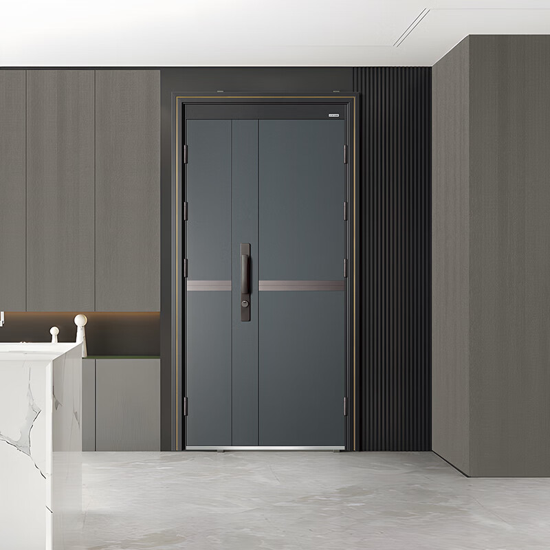 Jinjiawei Door Industry (D02 Eiffel) Class A safety door, carved magnesium alloy entrance door supports private customization D02 Eiffel single door