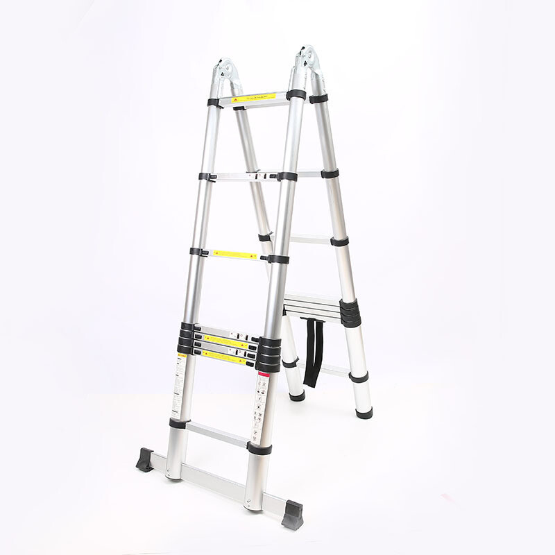 Bingyu BY-5062 multifunctional herringbone ladder folding telescopic ladder lift 2 8-step joint ladder = variable 5 meters