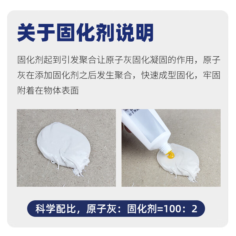 Sanhe putty paste self-spraying putty + curing agent car putty paint dent scratch quick-drying soil repair wood furniture 3kg/can