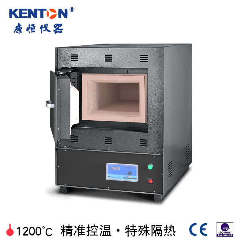 Kenton Kangheng Instrument 1200 degree muffle furnace high temperature resistance furnace integrated furnace ashing industrial experiment intelligent resistance furnace SXII-8-12 box type resistance furnace