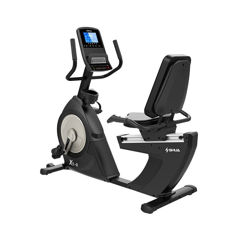Shuhua (SHUA) horizontal exercise bike for home use, middle-aged and elderly sports fitness equipment, luxury commercial gym SH-B6500R-Y1 middle-aged and elderly horizontal exercise bike