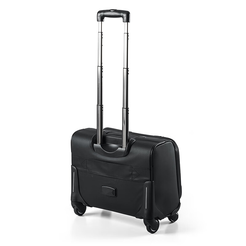 SANWA water-repellent trolley case code lock trolley bag 4-wheel business travel carry-on suitcase small short-term travel suitcase black 20 inches 38 liters large capacity organ page storage bag